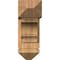 Ekena Millwork Balboa Arts and Crafts Smooth Bracket w/ Offset Brace, Western Red Cedar, 7 1/2"W x 20"D x 20"H BKT0806X20X20BOA03SWR - alternate 4